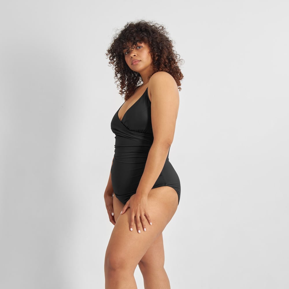 Wrap Swimsuit Klinte Black