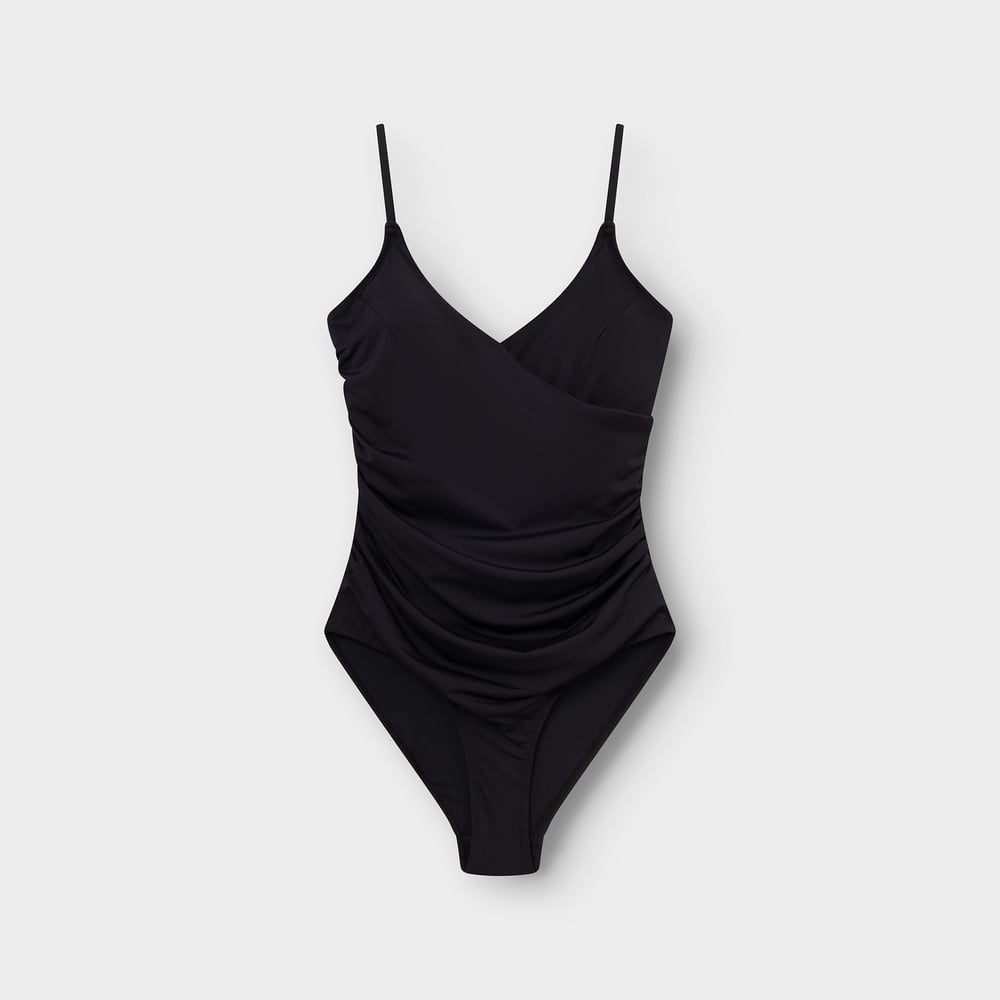 Wrap Swimsuit Klinte Black