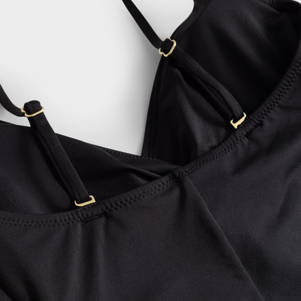 Wrap Swimsuit Klinte Black