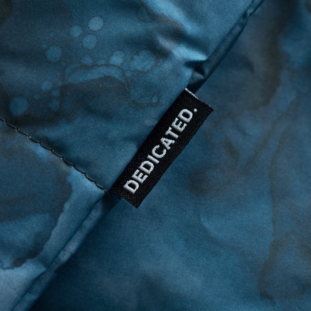 Puffer Scarf Pajala Abstract Ink Blue