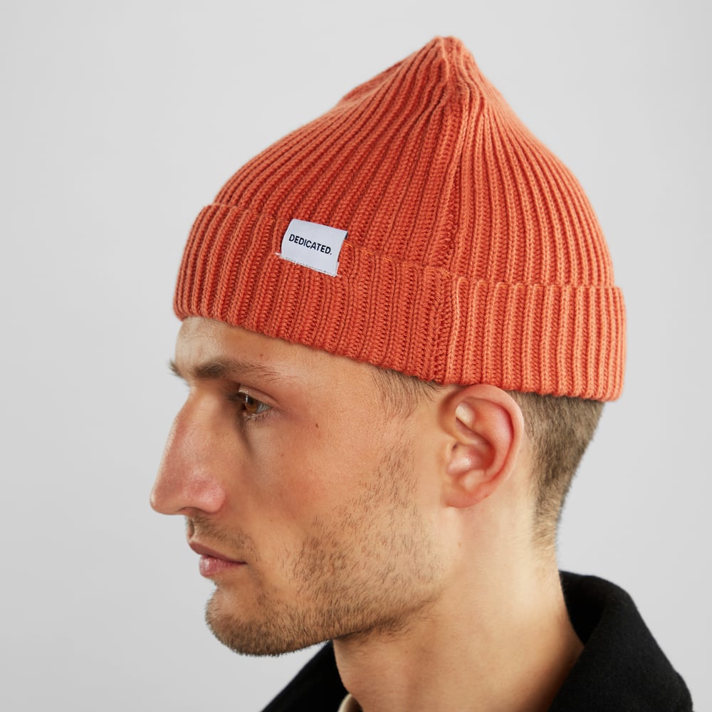 Beanie Lofoten Terracotta Red