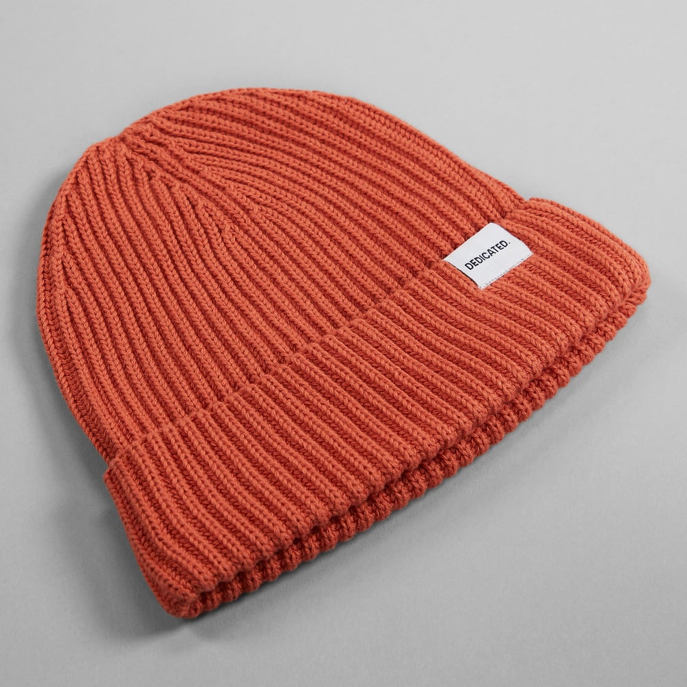 Beanie Lofoten Terracotta Red
