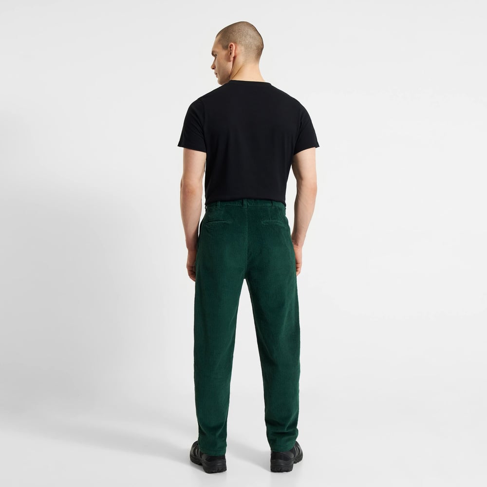 Pants Sollentuna Corduroy Dark Green