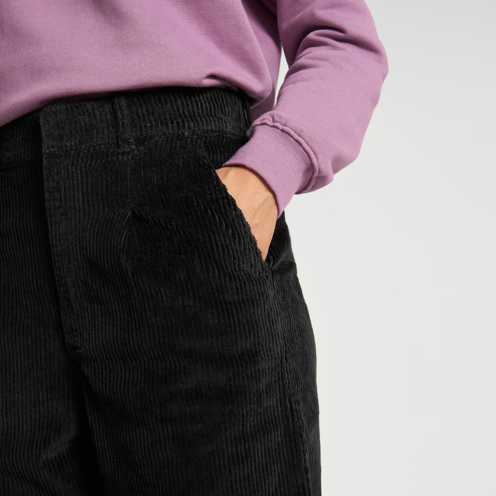Pants Uddevalla Corduroy Black