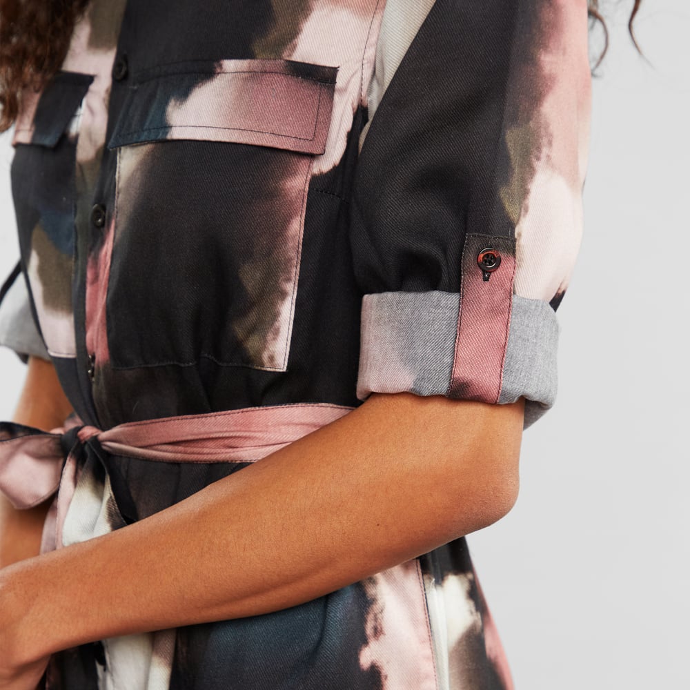 Shirt Dress Falsterbo Brush Strokes Multi Color