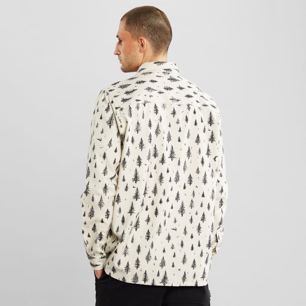 Shirt Rute Pen Forest Bone White