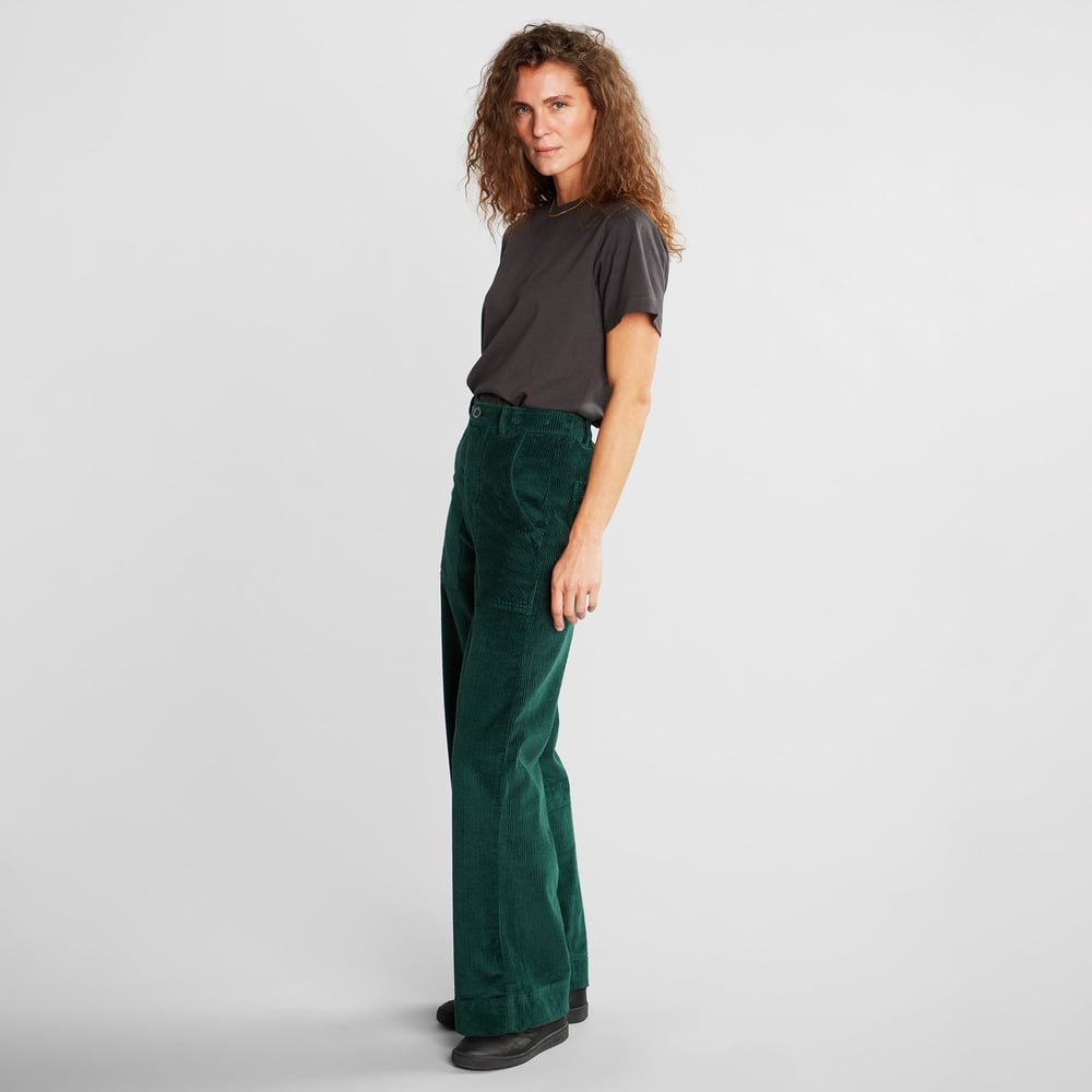 Workwear Pants Vara Corduroy Dark Green