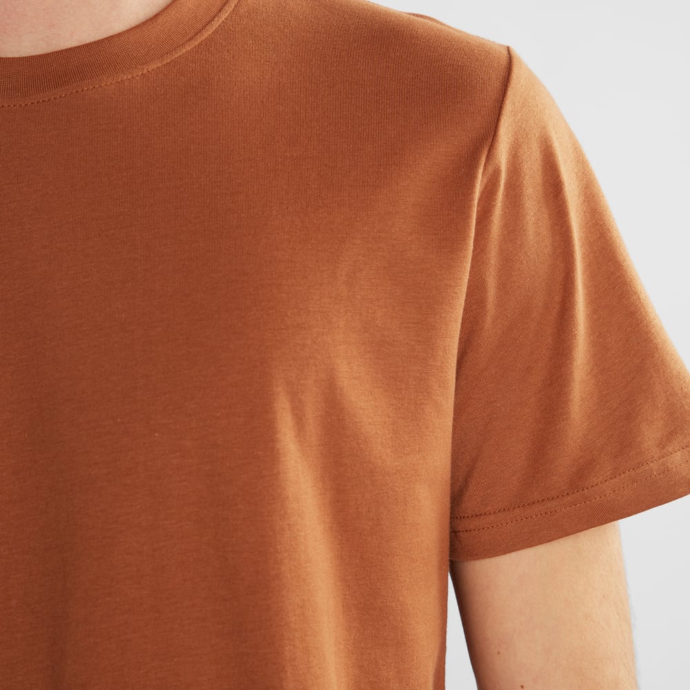 T-shirt Stockholm Base Rawhide Brown
