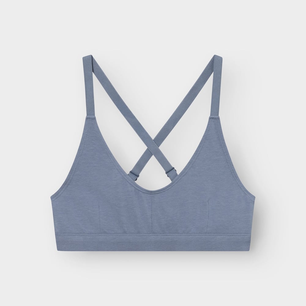 Soft Bra Junsele Steel Blue