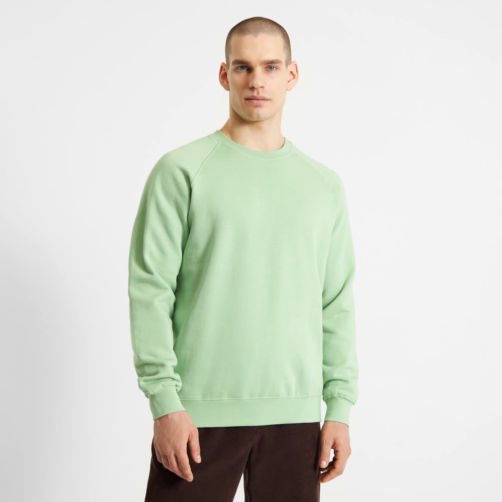 Sweatshirt Malmoe Base Quiet Green