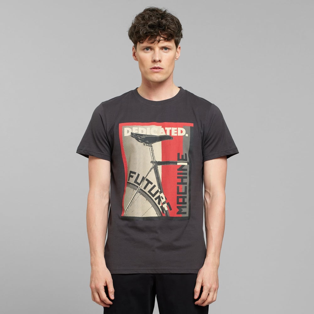 T-shirt Stockholm Constructive Bike Charcoal