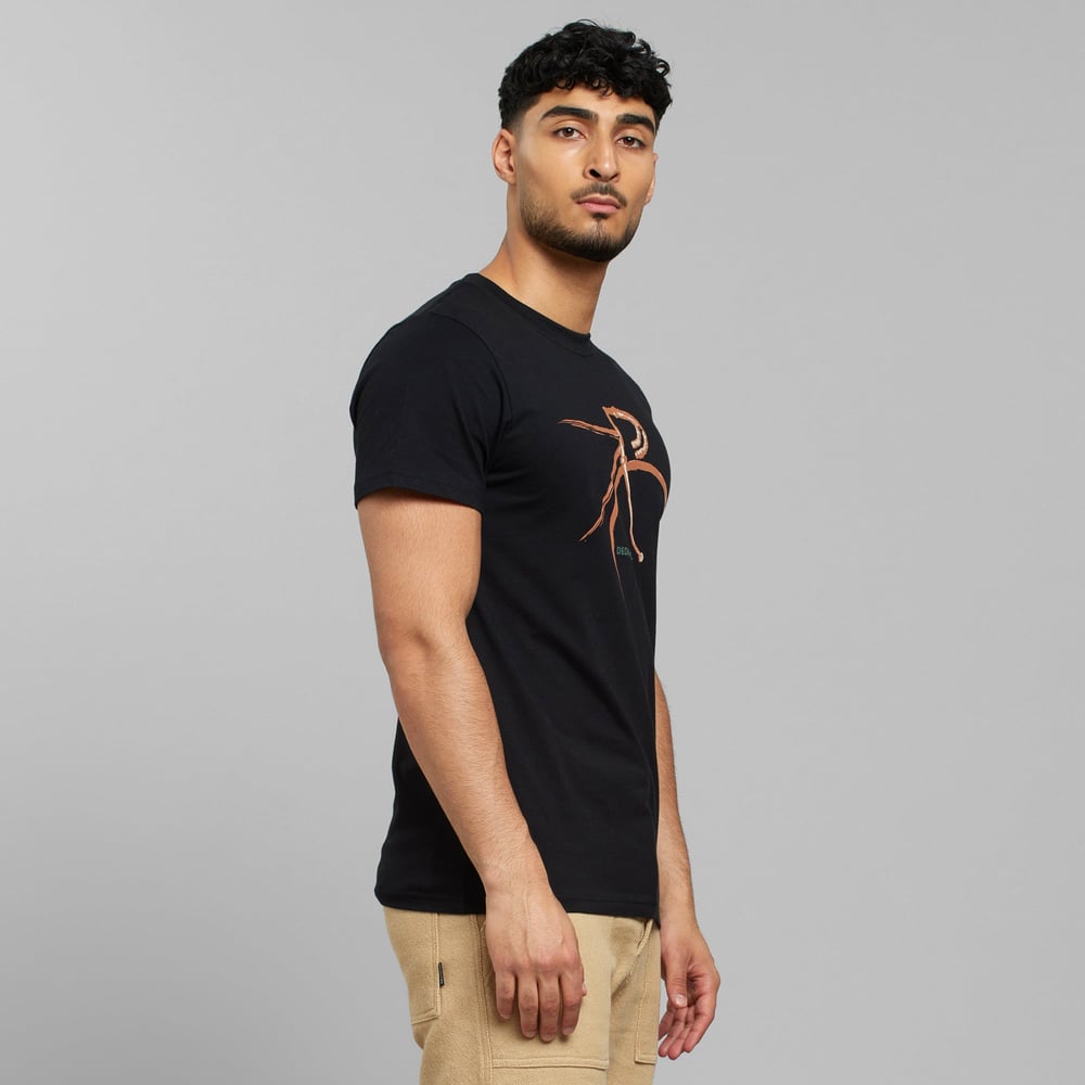 T-shirt Stockholm Side Bike Black