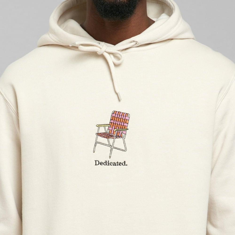 Hoodie Falun Lawn Chair Oat White
