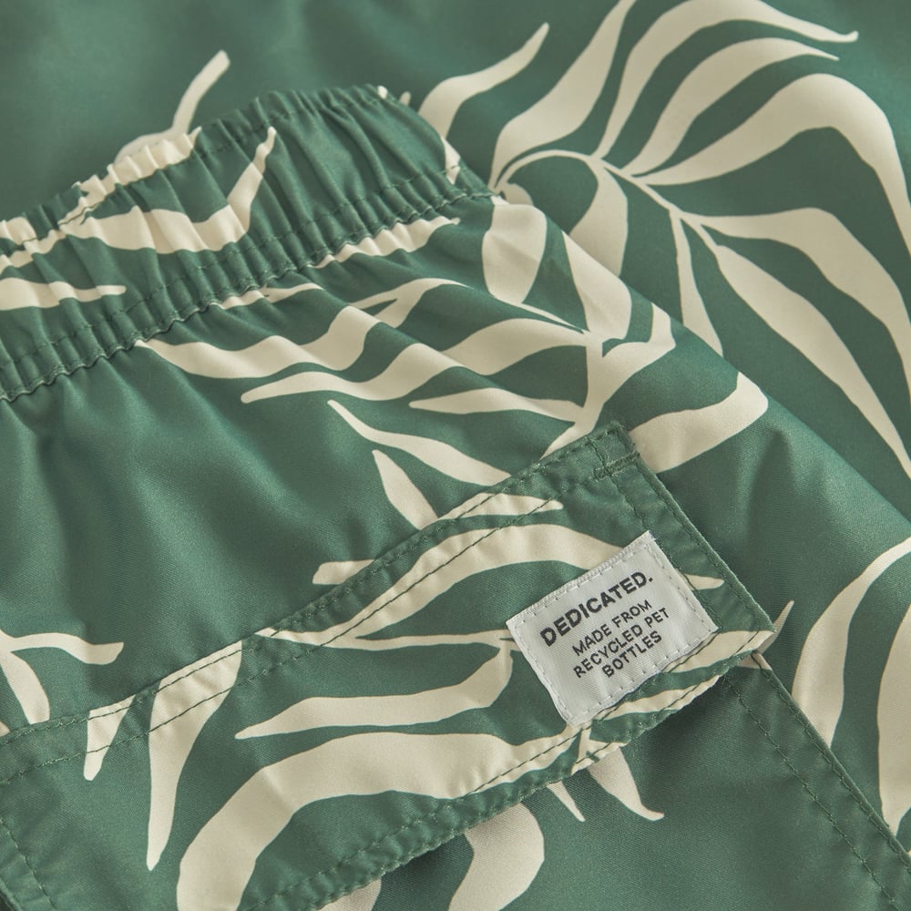 Swim Shorts Sandhamn Big Leaf Duck Green