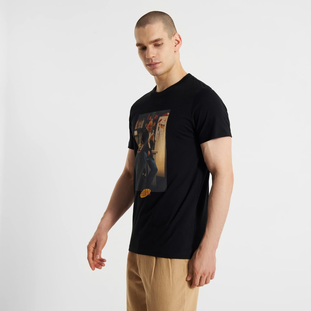 T-shirt Stockholm George Black