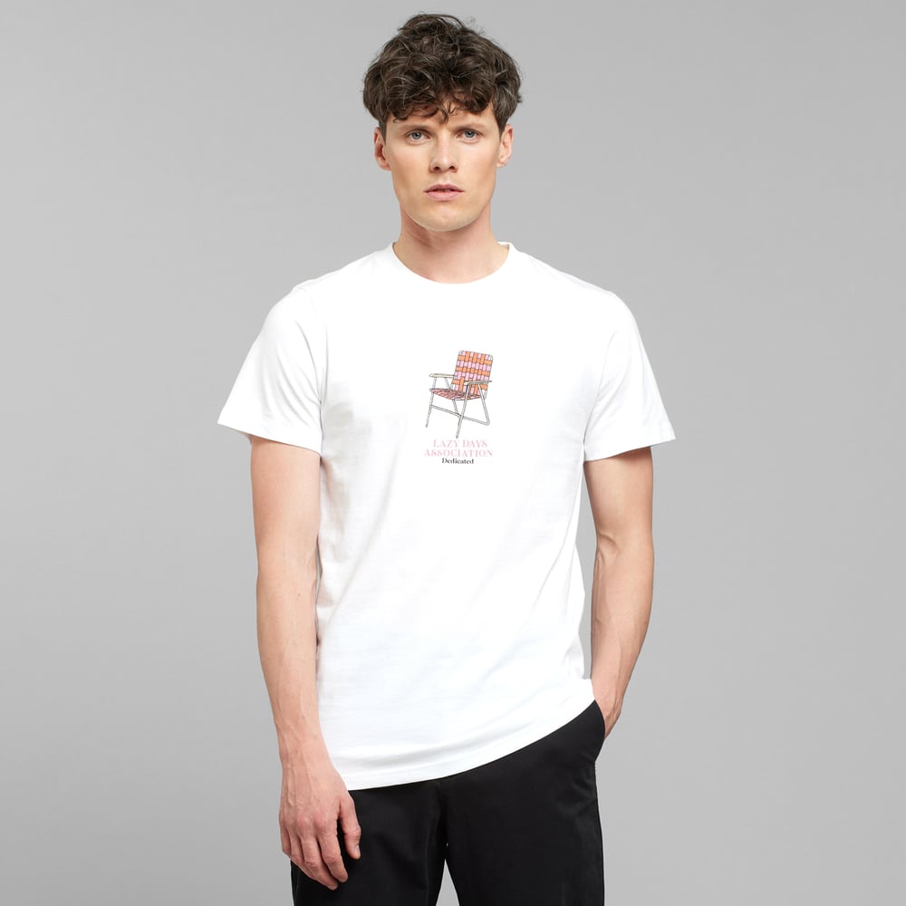 T-shirt Stockholm Lawn Chair White