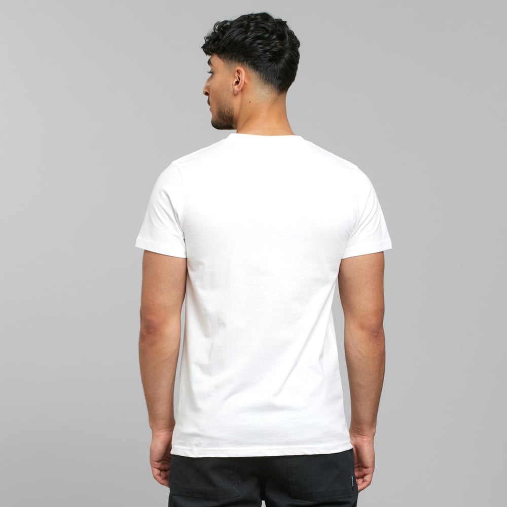 T-shirt Stockholm Lone Surfer White