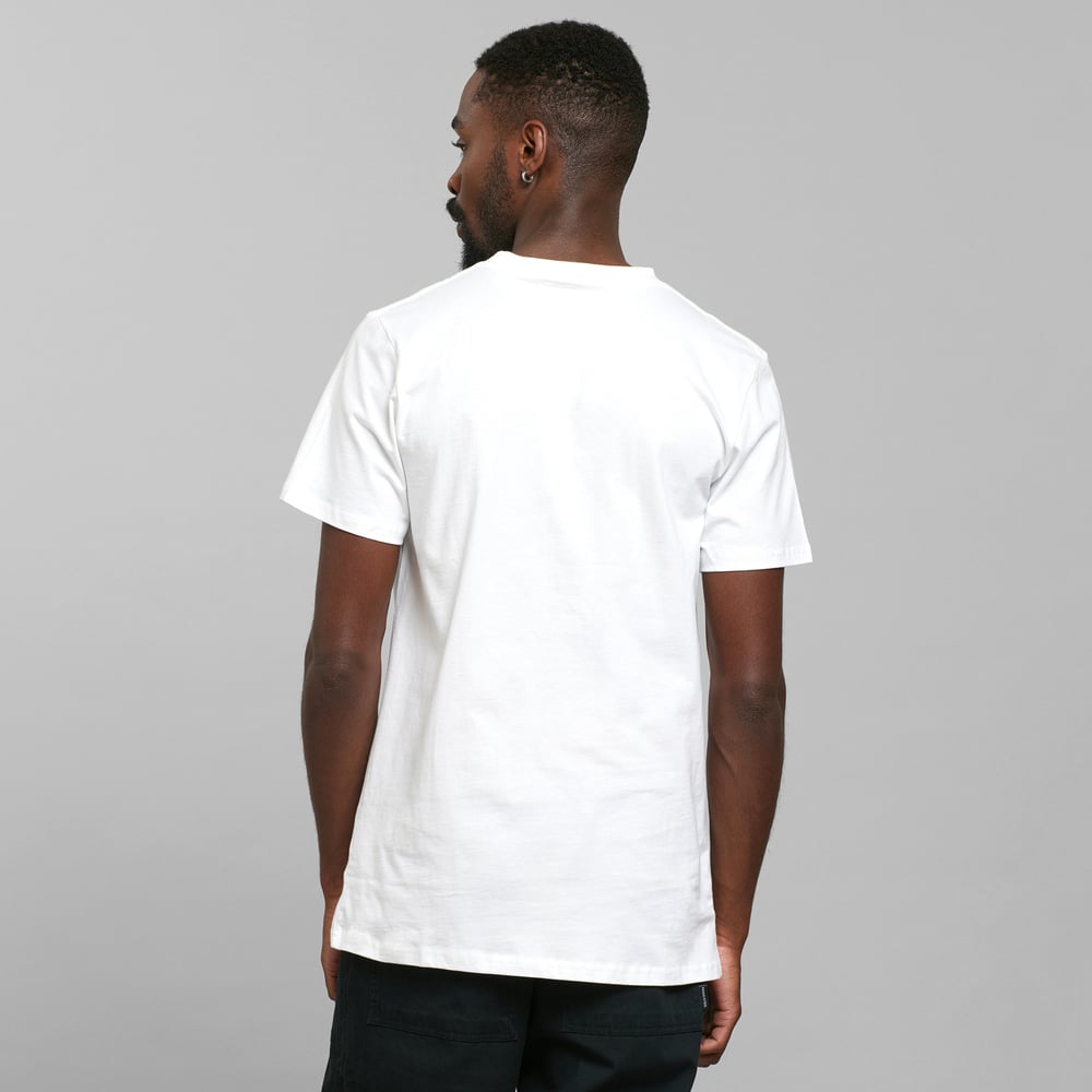 T-shirt Stockholm Wave Sun White