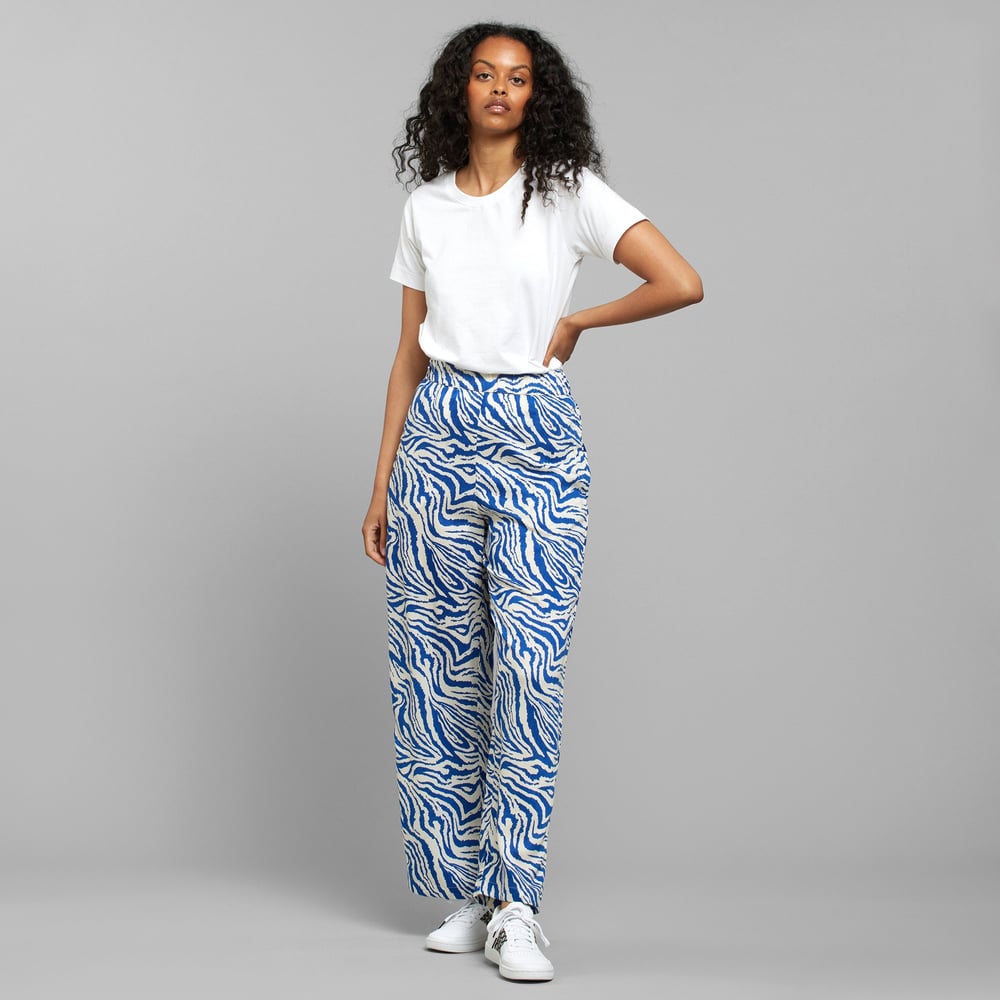 Pants Koster Zebra Blue