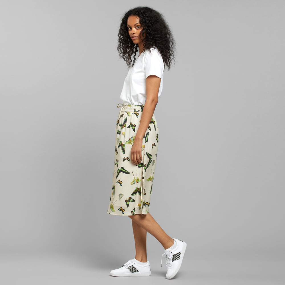 Skirt Klippan Butterfly Oat White