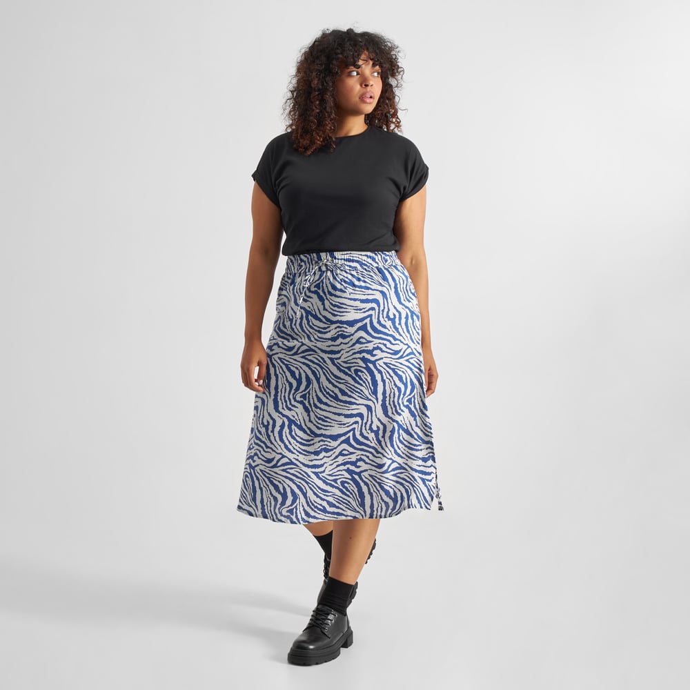 Skirt Klippan Zebra Blue