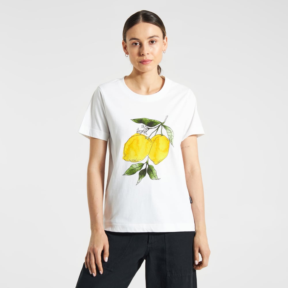 T-shirt Mysen Lemons White