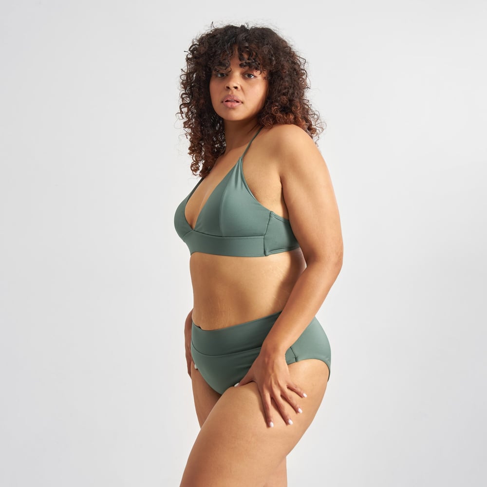 Bikini Top Alva Duck Green