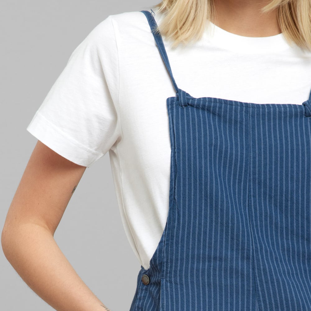 Jumpsuit Emmaboda Work Stripe Dark Blue