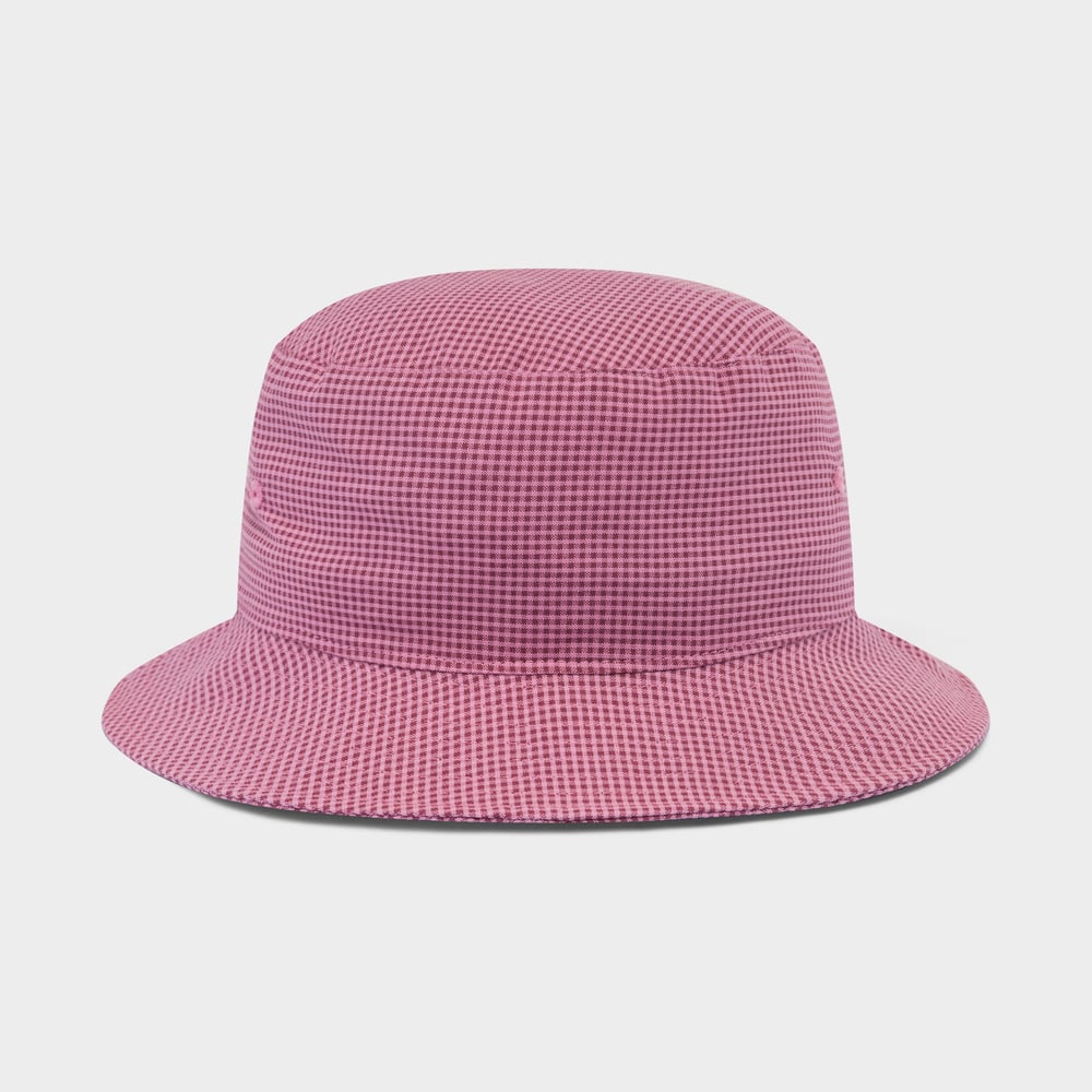 Bucket Hat Seersucker Cashmere Pink