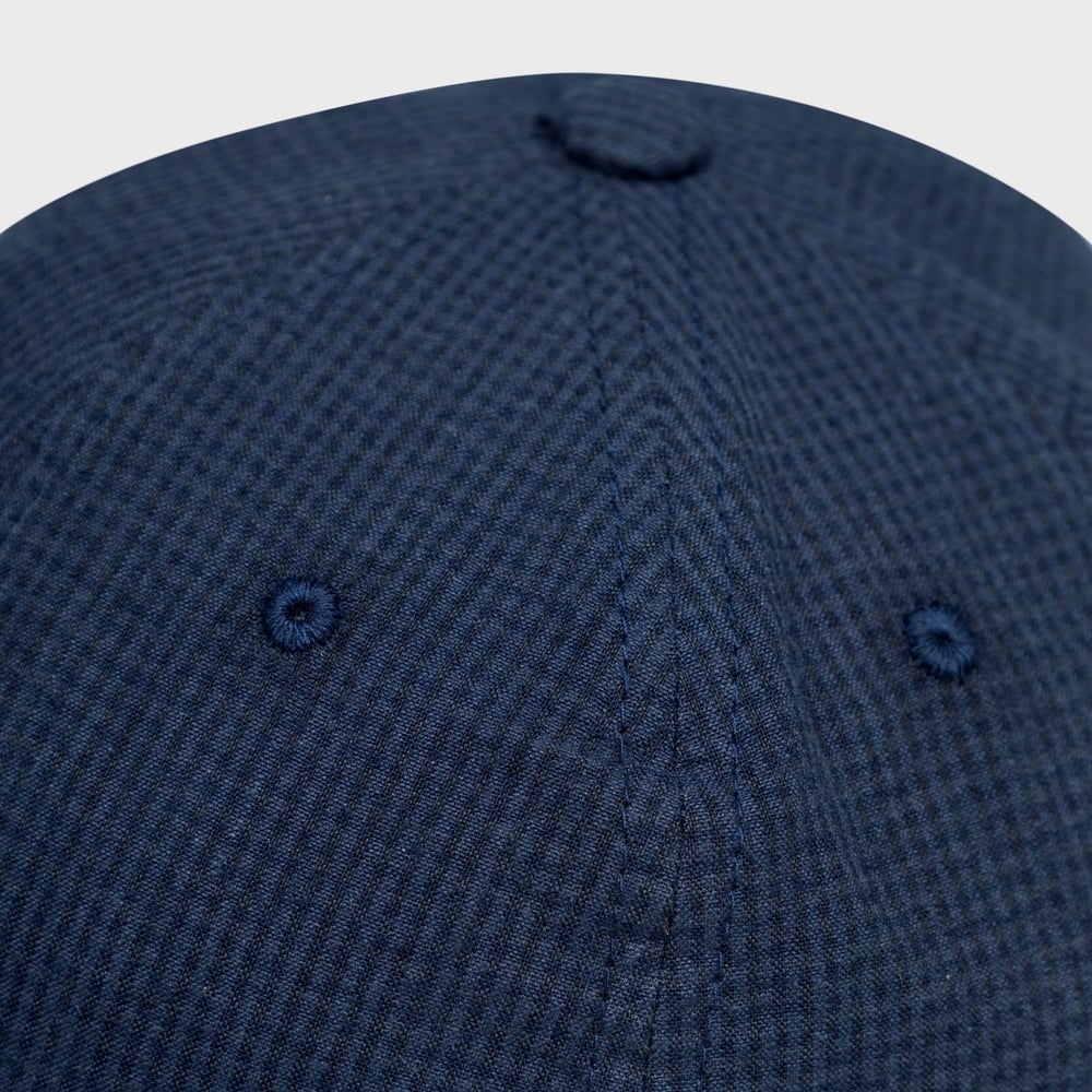 Soft Cap Seersucker Navy