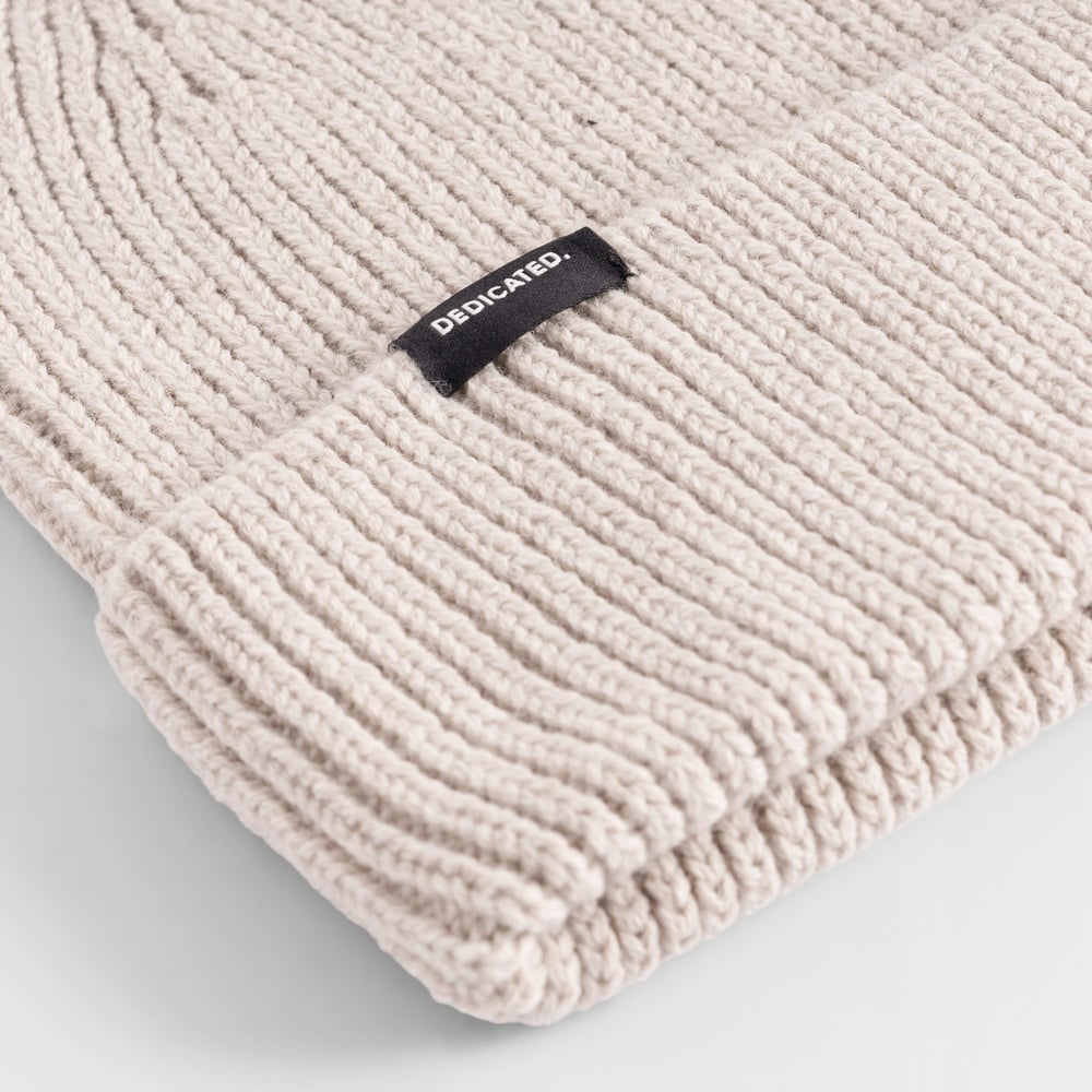 Beanie Hemavan Wool Pearl White