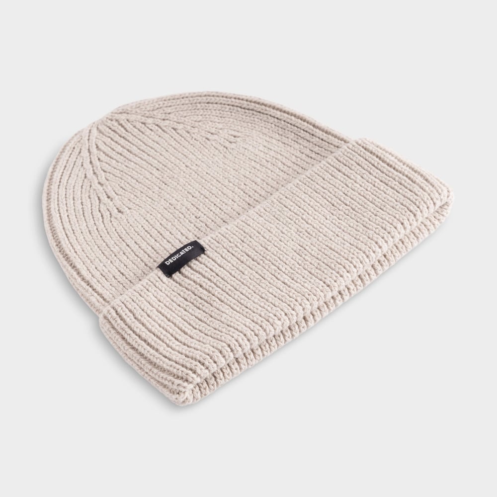 Beanie Hemavan Wool Pearl White