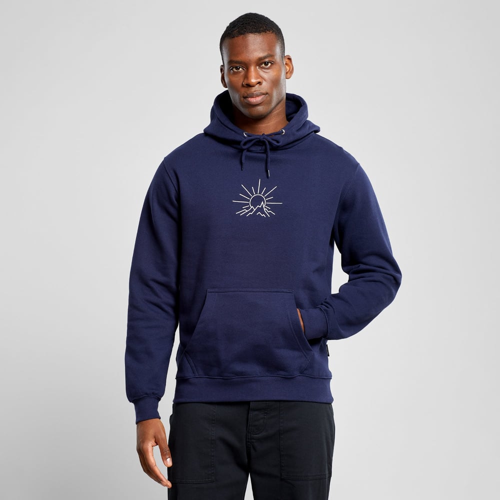 Hoodie Falun Mountain Line Navy