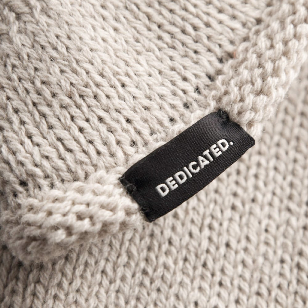 Mittens Handen Wool Pearl White