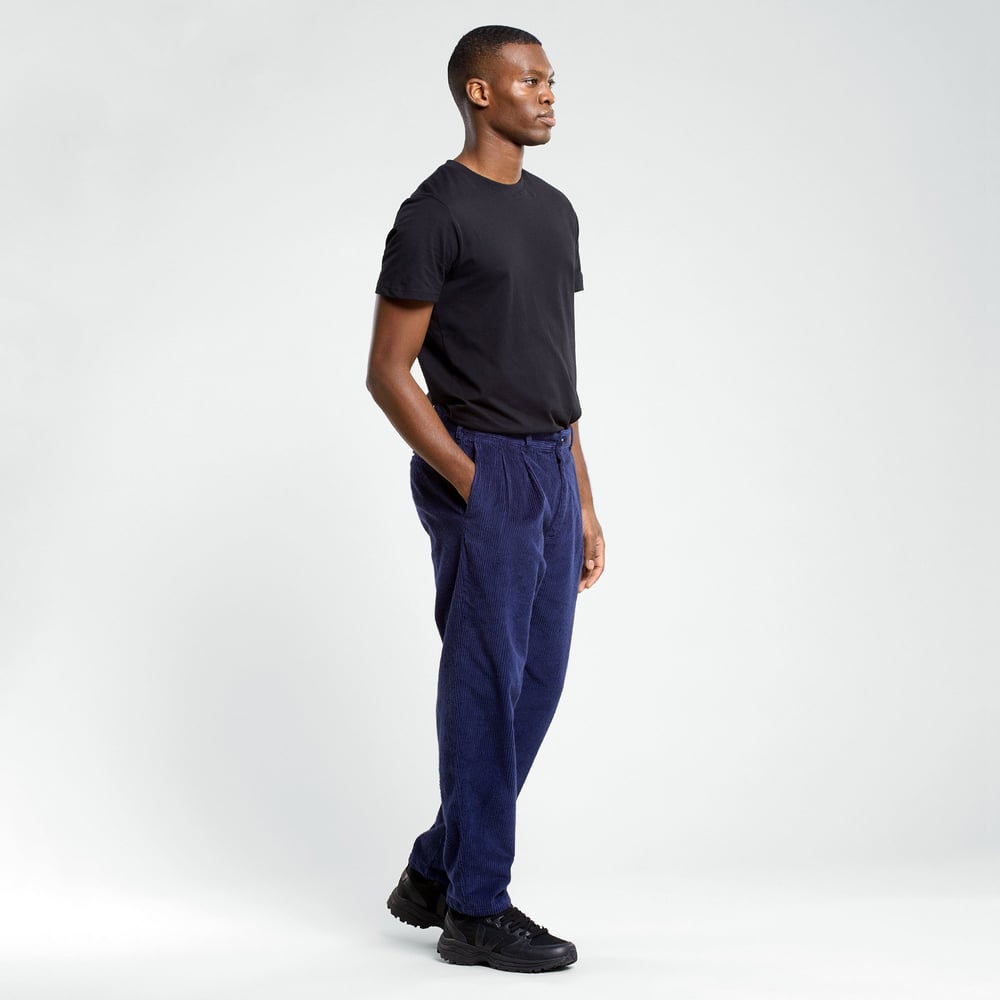 Pants Sollentuna Corduroy Navy