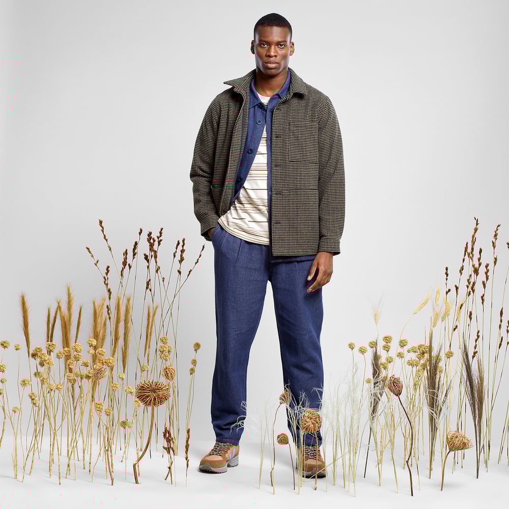 Pants Sollentuna Hemp Navy