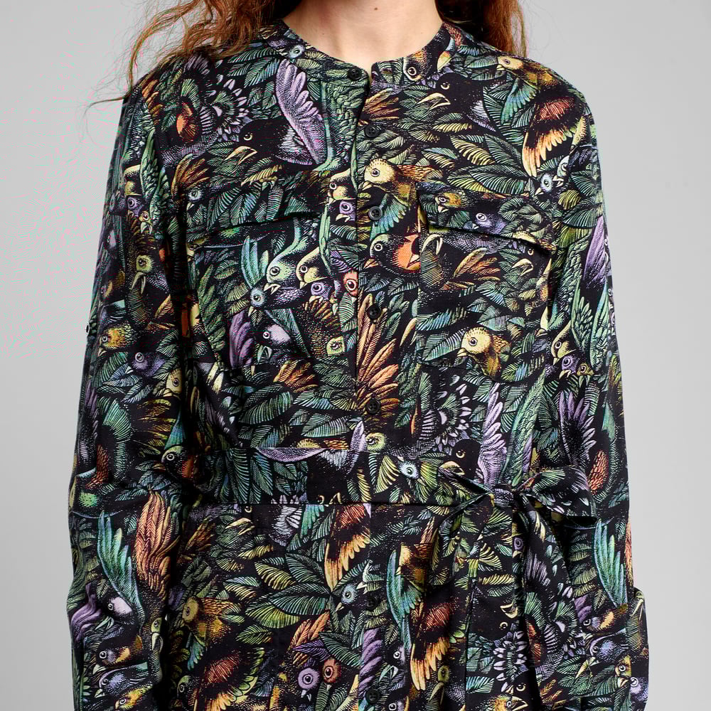 Shirt Dress Falsterbo The Birds Black