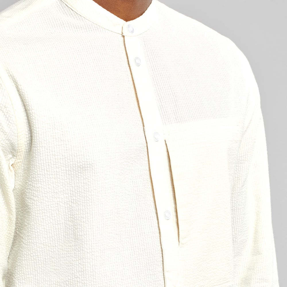 Shirt Onsala Seersucker Off-White