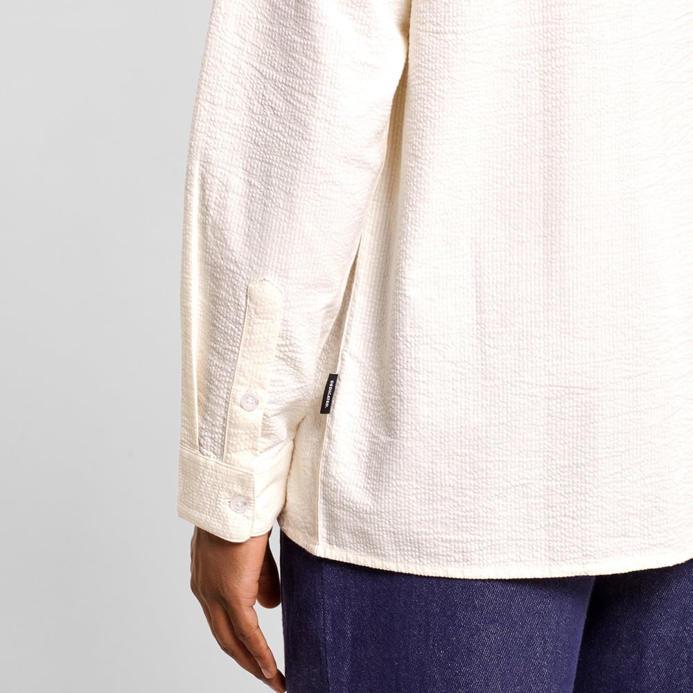 Shirt Rute Seersucker Off-White