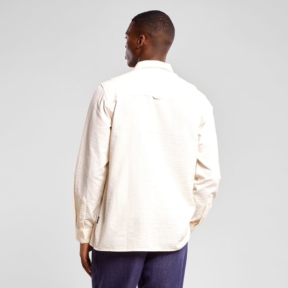 Shirt Rute Seersucker Off-White