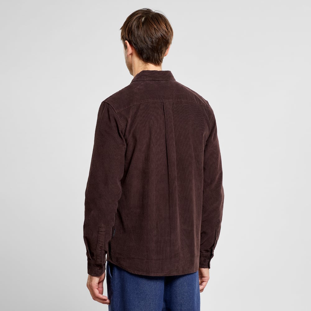 Shirt Varberg Corduroy Coffee Brown