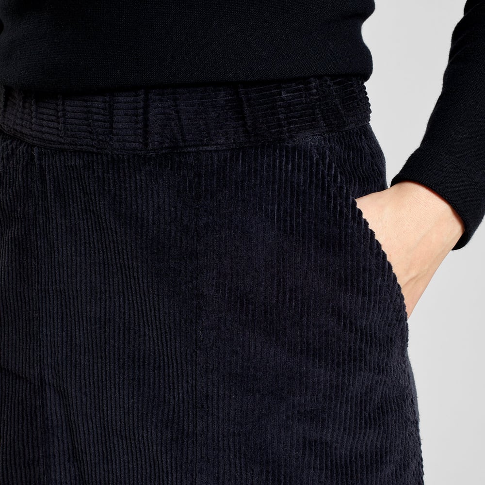 Skirt Majorna Corduroy Black