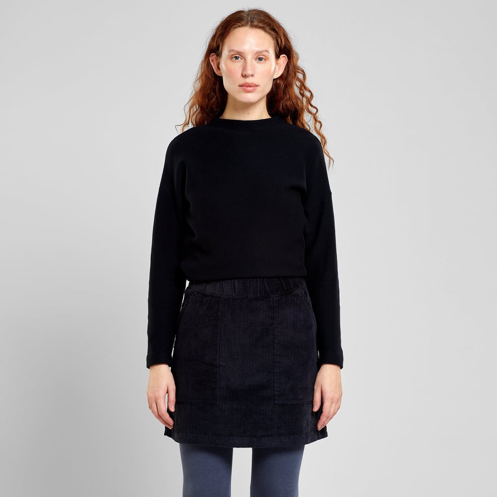 Skirt Majorna Corduroy Black