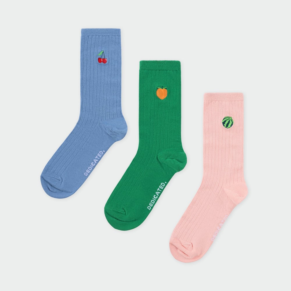 Socks Knivsta Fruits 3-pack