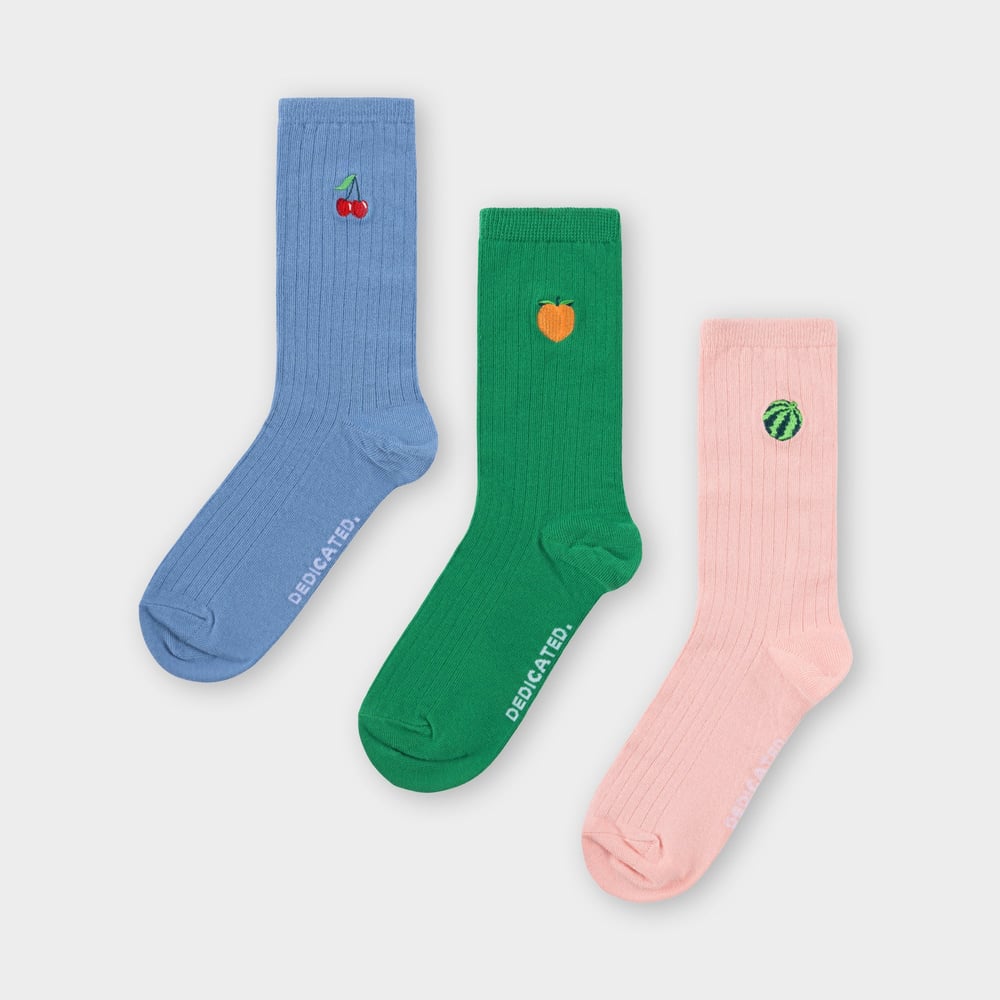 Socks Knivsta Fruits 3-pack