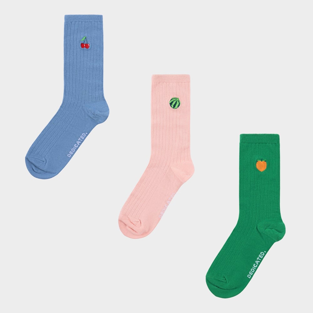 Socks Knivsta Fruits 3-pack