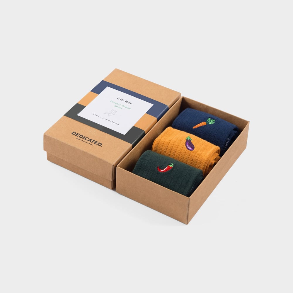 Socks Knivsta Vegetables 3-pack