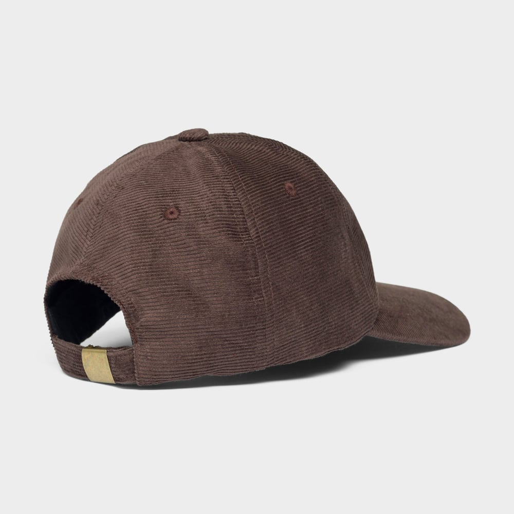 Soft Cap Slussen Corduroy Base Coffee Brown