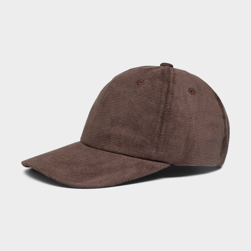 Soft Cap Slussen Corduroy Base Coffee Brown
