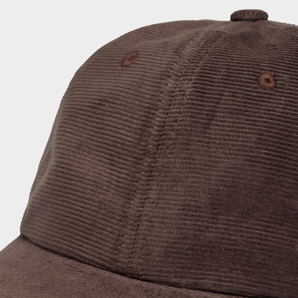 Soft Cap Slussen Corduroy Base Coffee Brown